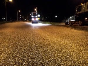 PolyCiviel Civiele Techniek: lichtreflecterende wegdekken